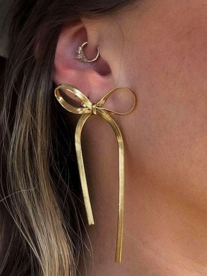Bow Dangle Earrings