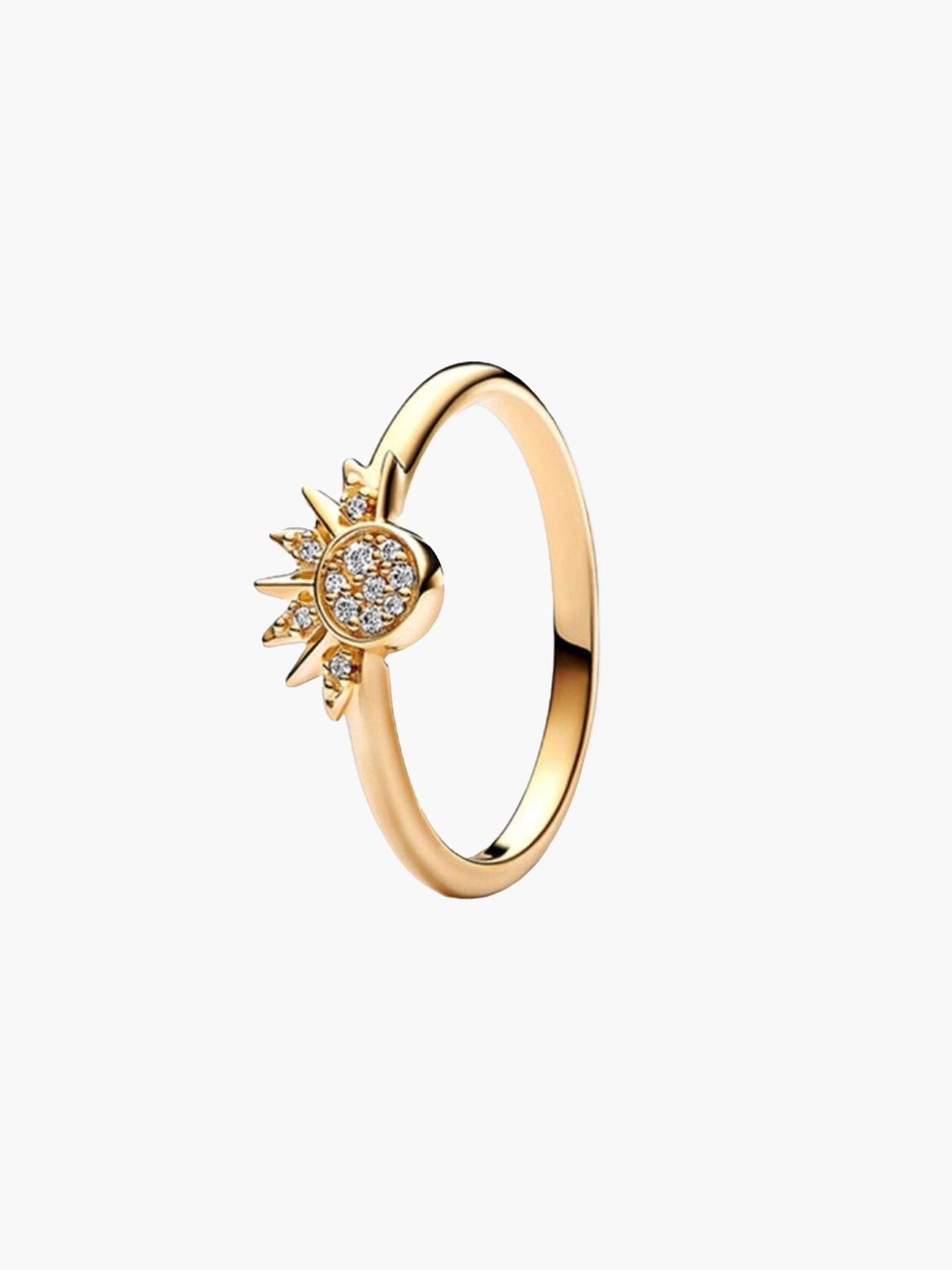 Brietta Celestial Sun & Moon Ring Set
