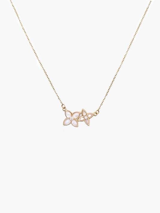Camellia Gold Necklace