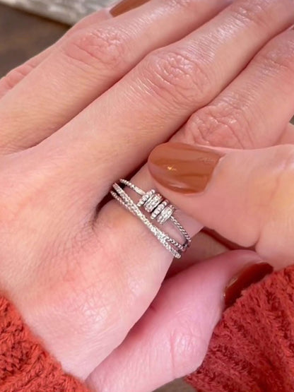 Celeste Anxiety Spinner Ring
