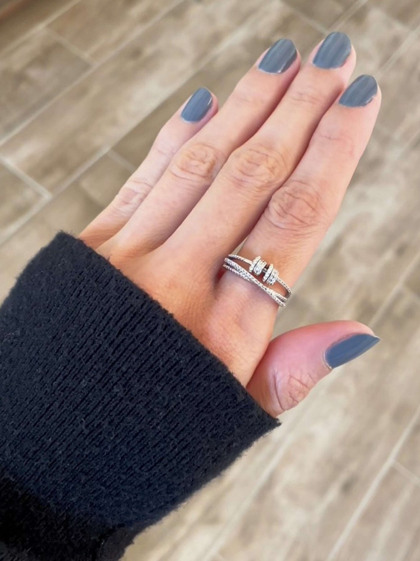 Celeste Anxiety Spinner Ring