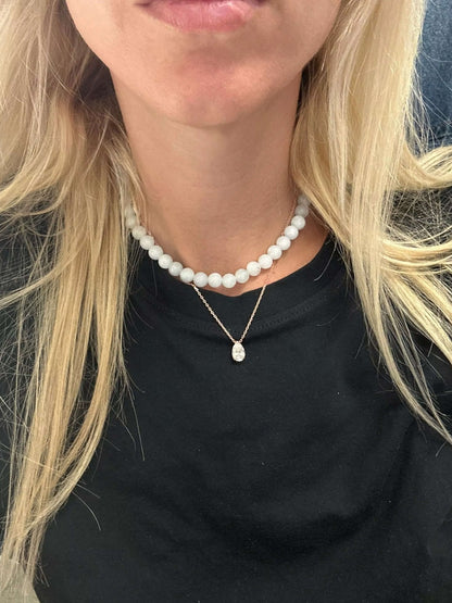 Daphne Pear Cut Zirconia Pendant Necklace