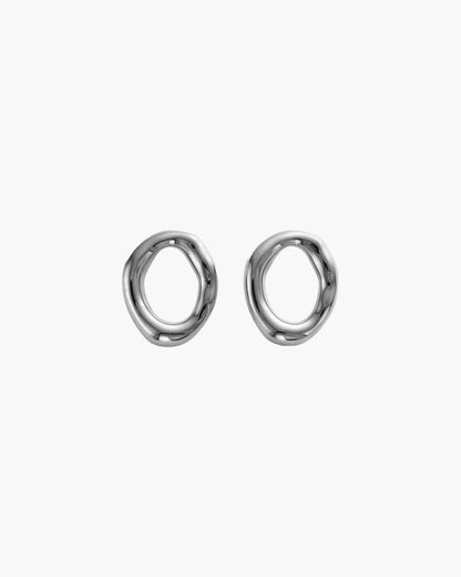 Delilah Round Circle Earrings