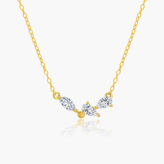Diane Multi-Cut Zirconia Necklace