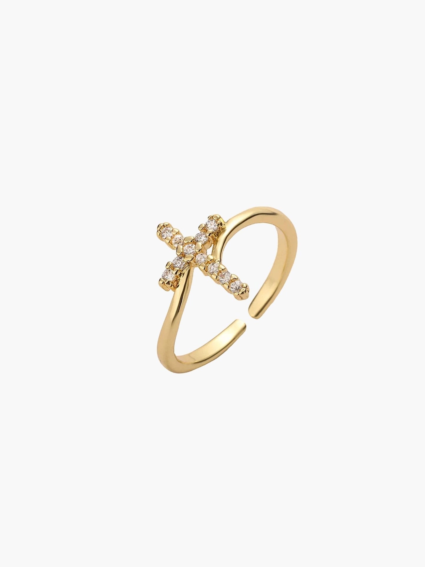 Divina Cross Ring