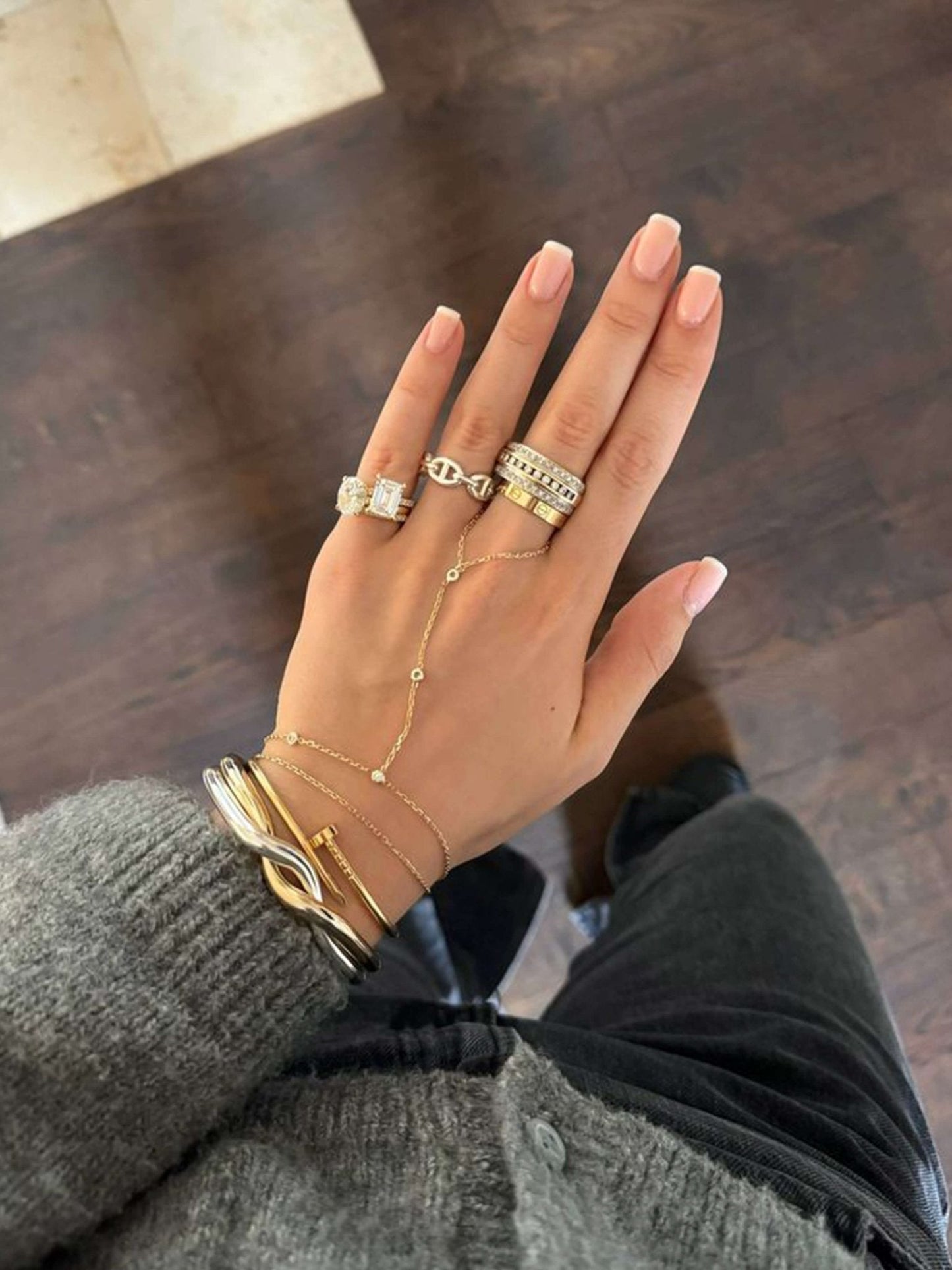 Elaine Irregular Shaped Ring