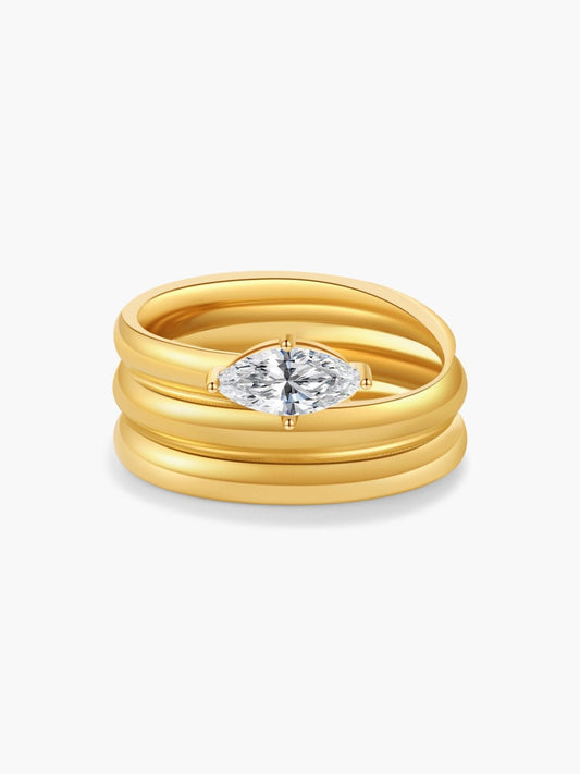 Elowen Zirconia Band Ring