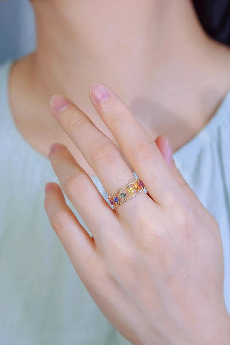 Emily Rainbow Ring