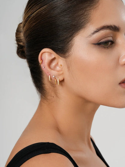 Emma Earring Hoop Set 10pcs