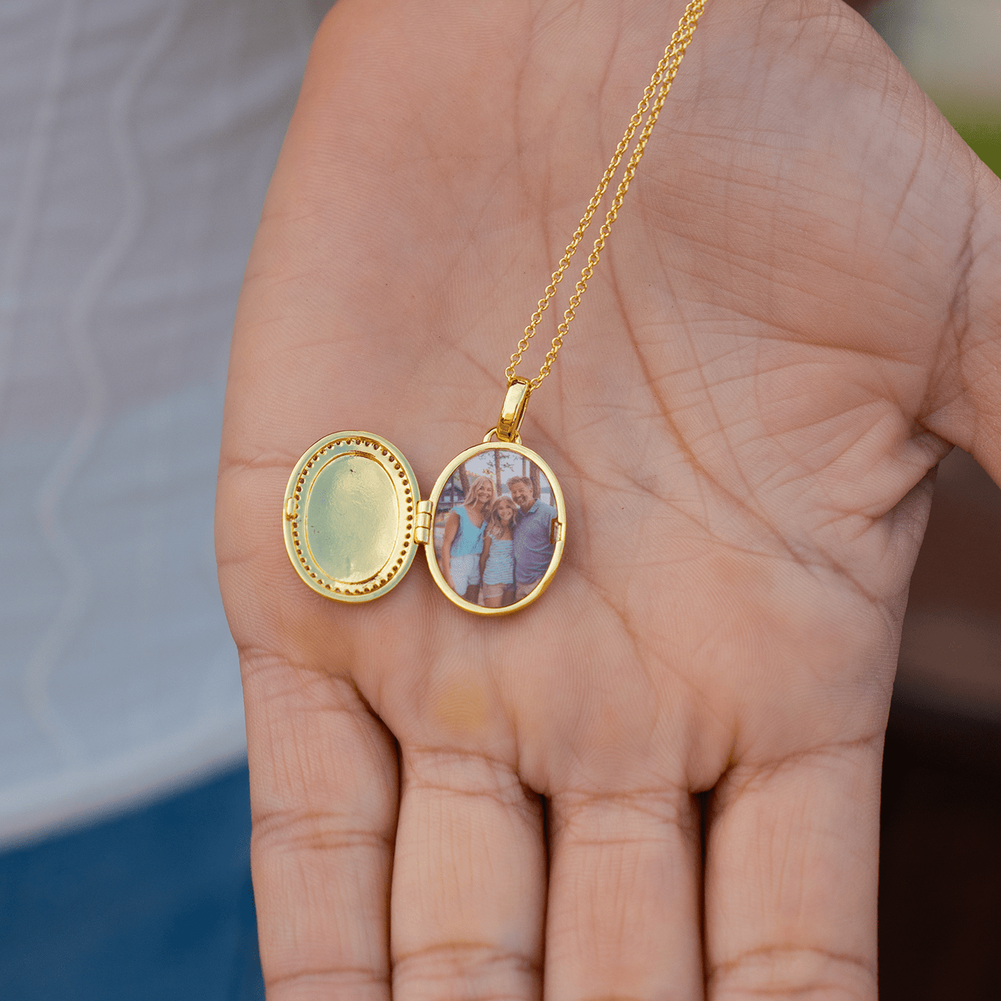 Faye Locker Necklace