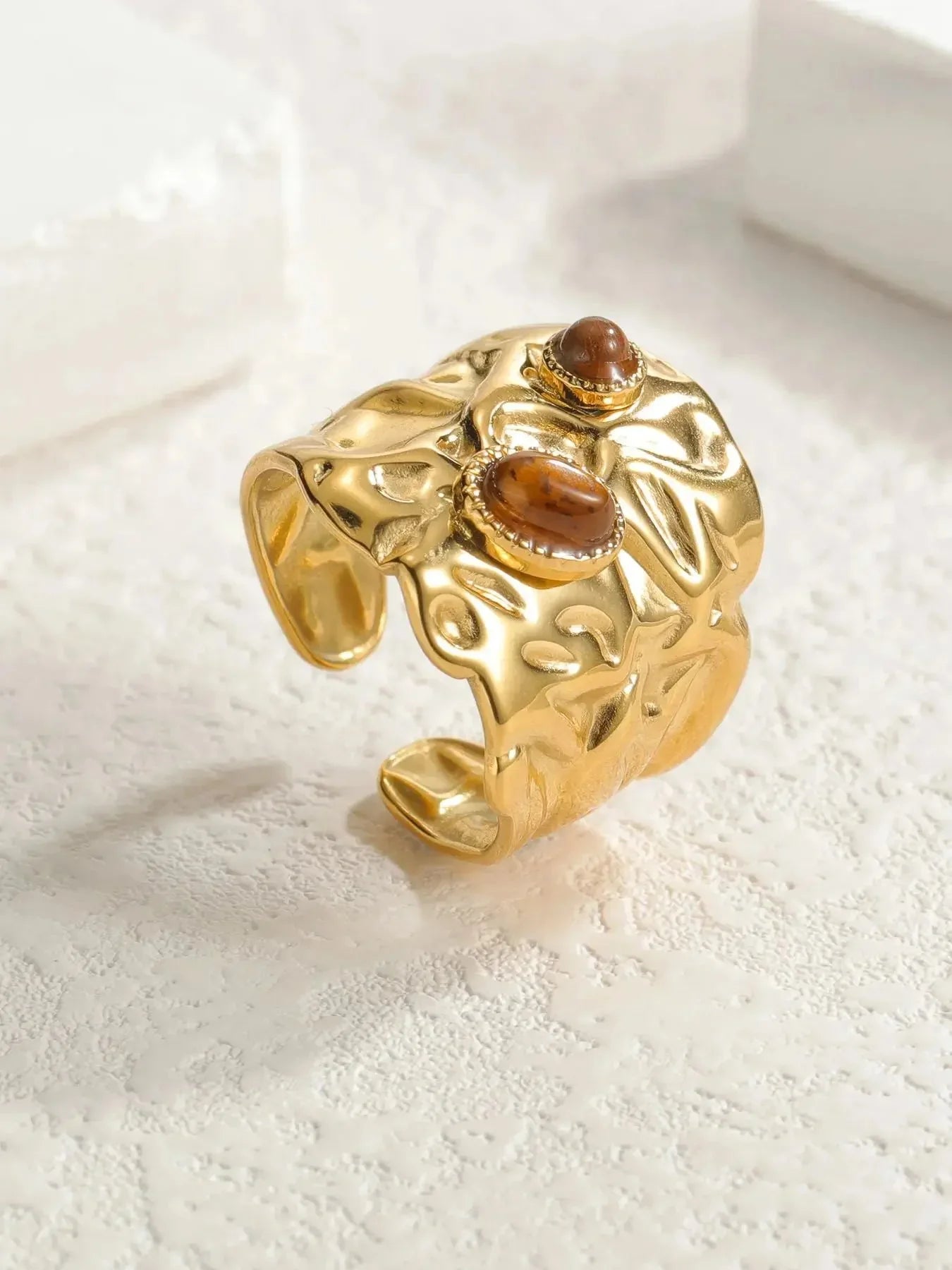 Gemma Chunky Detail Ring