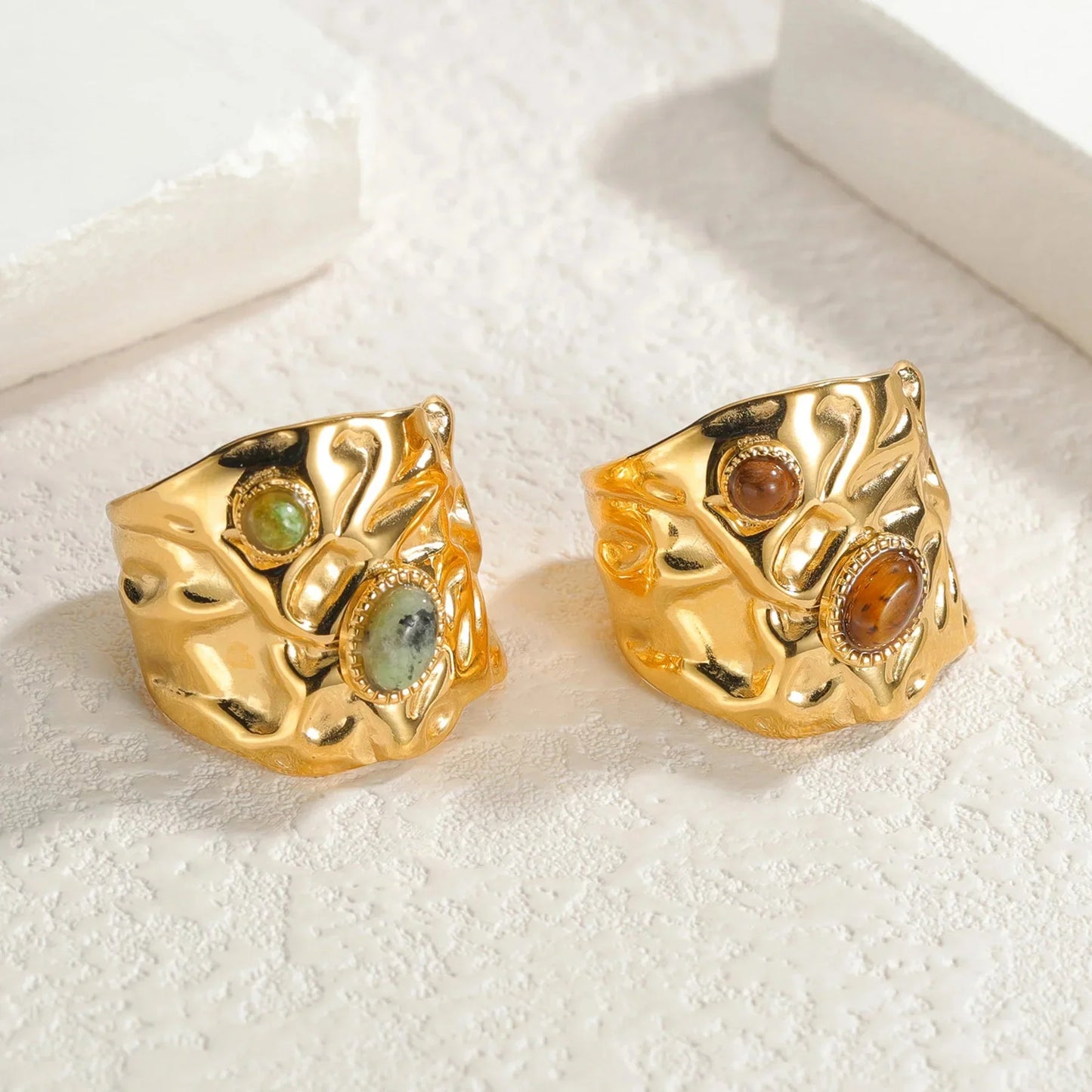 Gemma Chunky Detail Ring