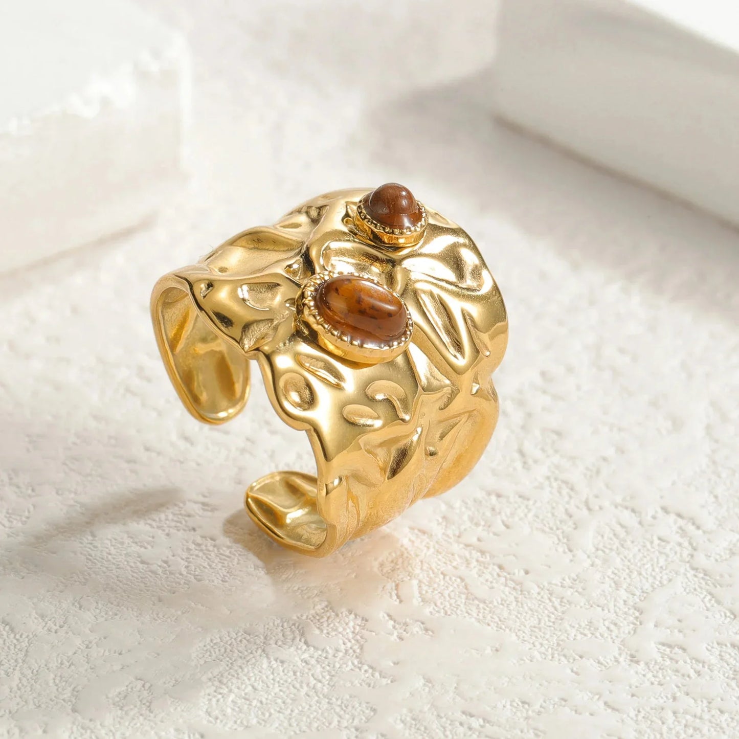 Gemma Chunky Detail Ring