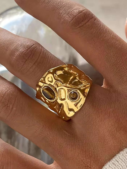 Gemma Chunky Detail Ring