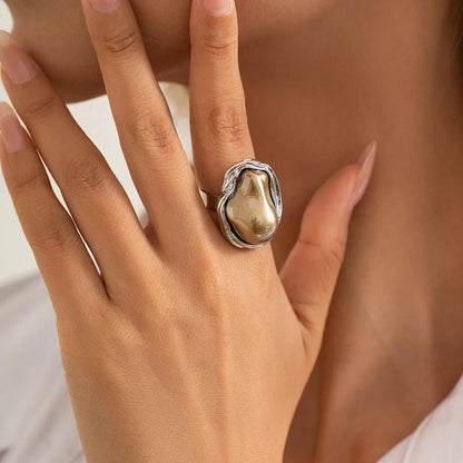 Ivy Adjustable Pearl Ring