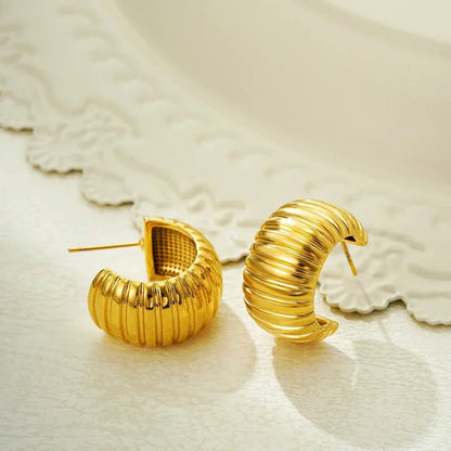 Jaime Chunky Hoop Earrings
