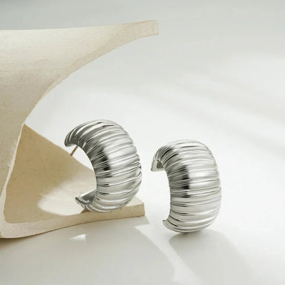 Jaime Chunky Hoop Earrings