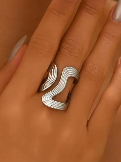 Kendra Asymmetrical Wave Ring
