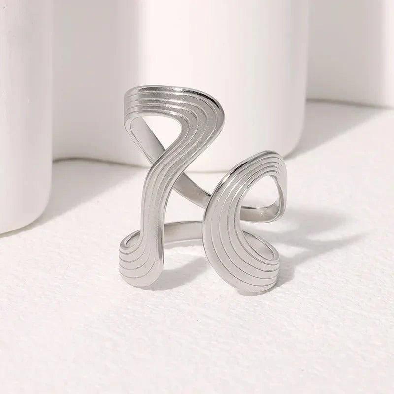 Kendra Asymmetrical Wave Ring