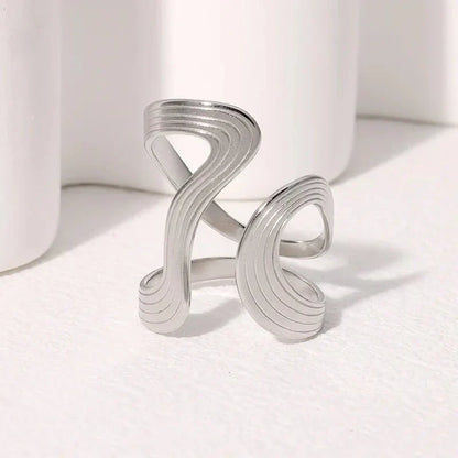 Kendra Asymmetrical Wave Ring