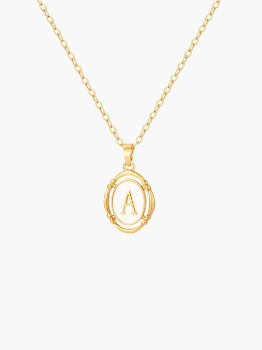 Liza Initial Pendant Necklace