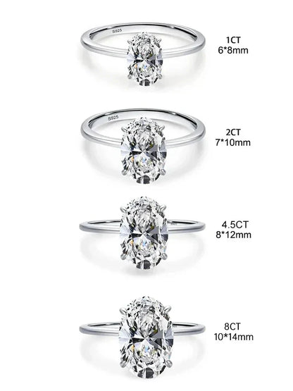 Maribel Oval Zirconia Ring