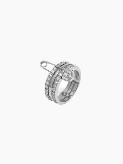 Monica Pinned Zirconia Ring
