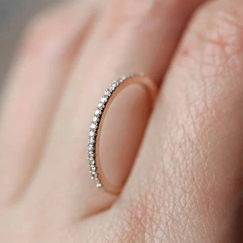 Nadia Micro Pave Ring