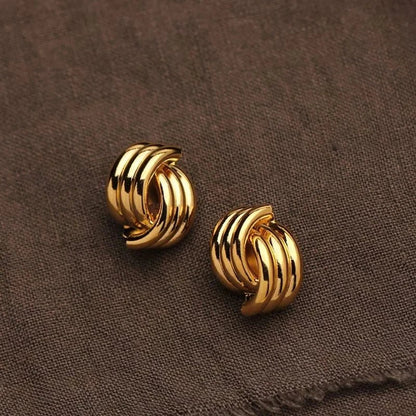Noemi Three-Layer Earrings