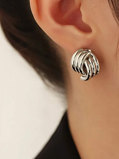 Noemi Three-Layer Earrings