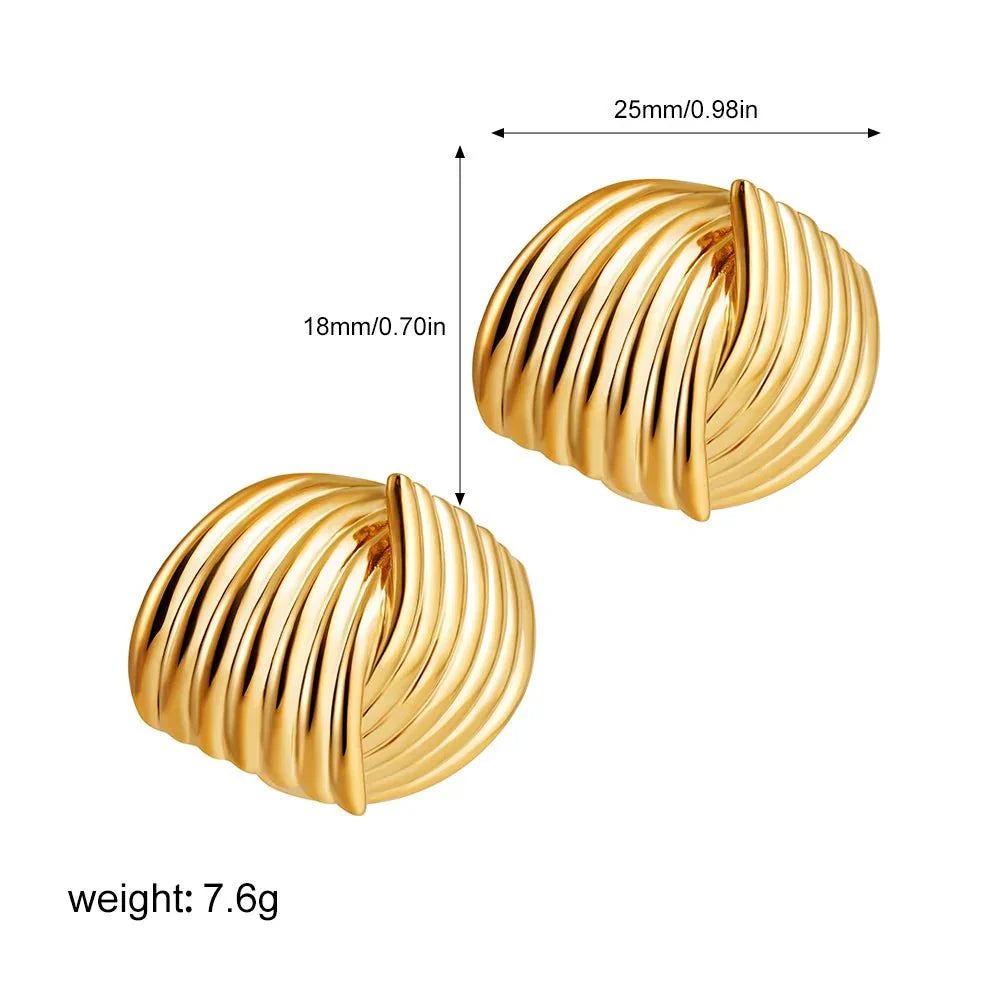 Paloma Multilayer Stud Earrings