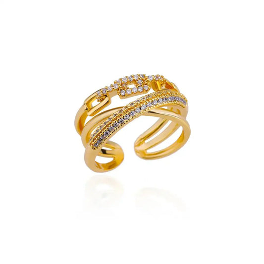 Rachel Adjustable Twist Ring