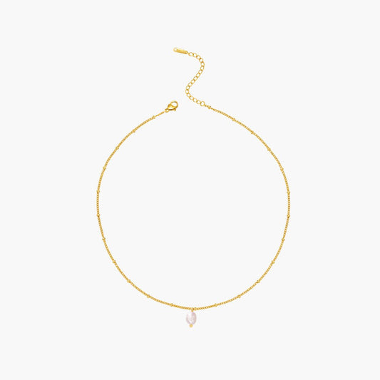 Reina Pearl Pendant Necklace