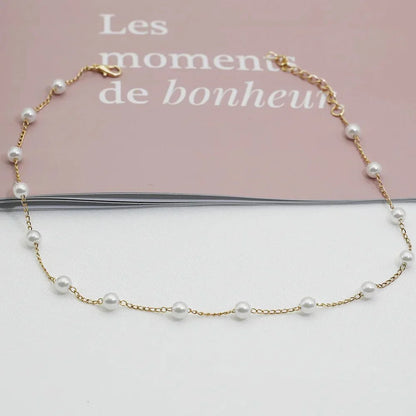 Ruth Pearl Choker Necklace