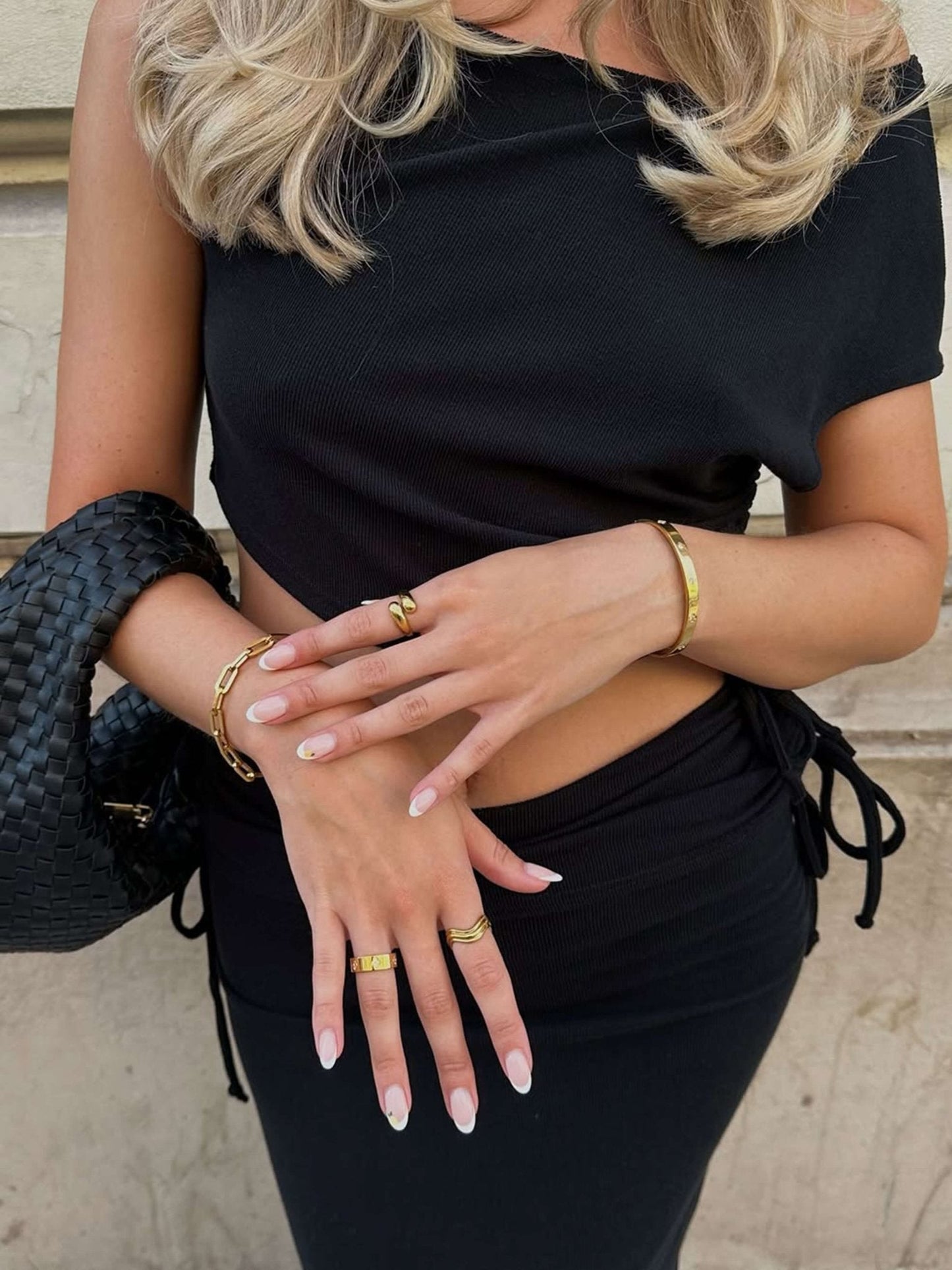 Serrah Heart Rhinestone Band Ring