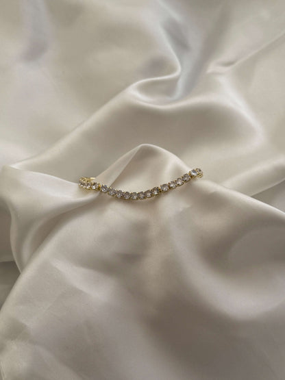 Round Cut Zirconia Tennis Bracelet