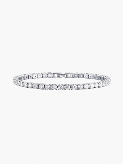 Round Cut Zirconia Tennis Bracelet
