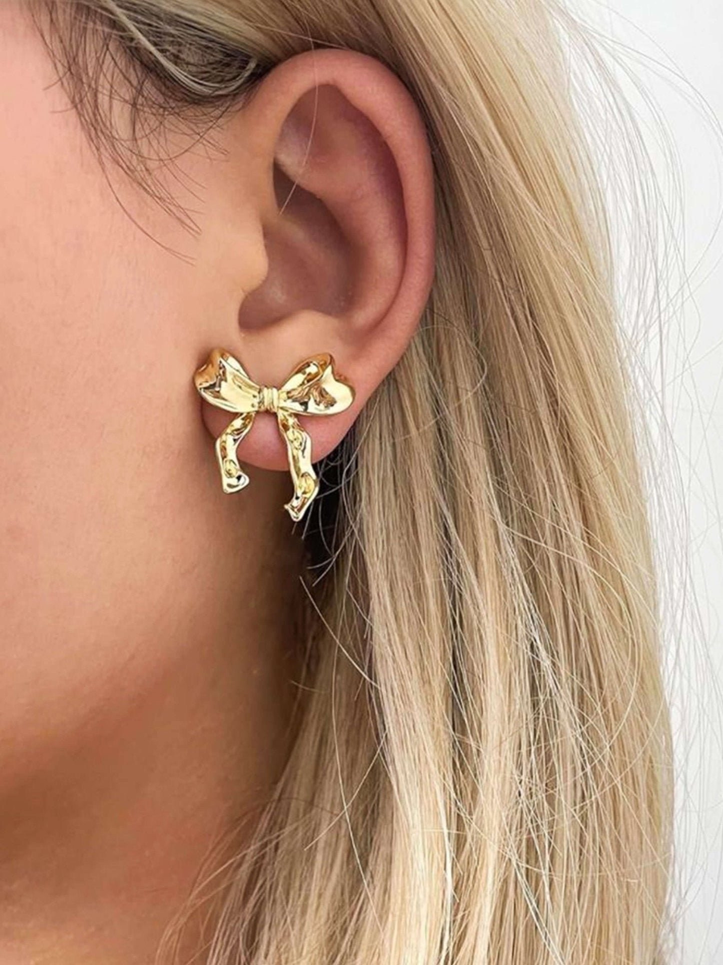 Thalia Bow Stud Earrings