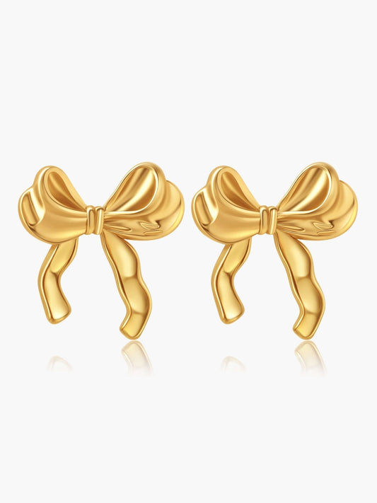 Thalia Bow Stud Earrings